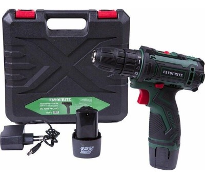 Аккумуляторная дрель-шуруповёрт FAVOURITE DC 1202 PROMO