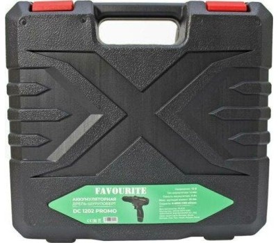 Аккумуляторная дрель-шуруповёрт FAVOURITE DC 1202 PROMO
