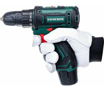 Аккумуляторная дрель-шуруповёрт FAVOURITE DC 1202 PROMO
