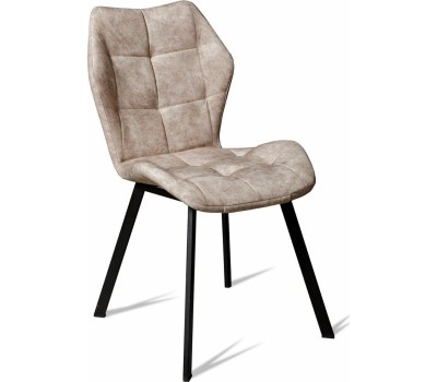 Cтул БИТЕЛ РИМ ВЕЛЮР ЛАТТЕ/Черный муар
