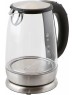 Чайник KITFORT КТ-628 серебристый (стекло)