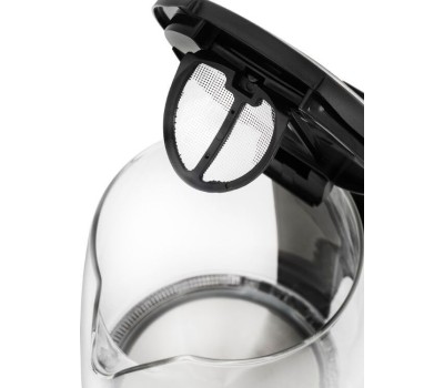 Чайник KITFORT КТ-628 серебристый (стекло)