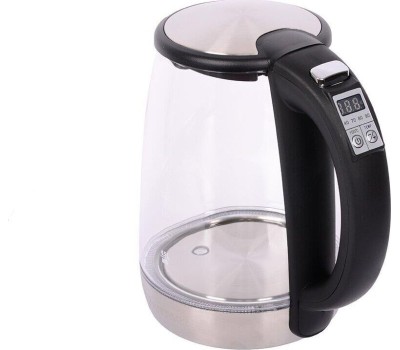 Чайник KITFORT КТ-628 серебристый (стекло)