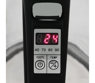 Чайник KITFORT КТ-628 серебристый (стекло)