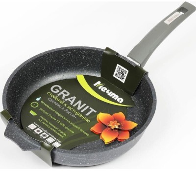 Сковорода МЕЧТА 18802 Гранит black 18см