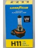 Лампа галогенная GOODYEAR GY010111 лампа галогенная автомобильная Н11 12V 55W PGJ19-2 (блистер)