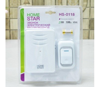 Звонок электрический HOMESTAR HS-0118