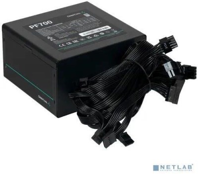 DEEPCOOL ATX 700W PF700 80 PLUS (20+4pin) APFC 120mm fan 6xSATA RTL