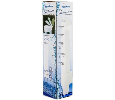 Кулер AQUA WORK Стаканодержатель для кулера/пурифайера CH-1 на магните белый