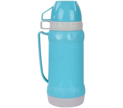 MALLONY Термос в пластиковом корпусе со стеклянной колбой VALENTE, 1,0 л, (2 чашки) (106036)