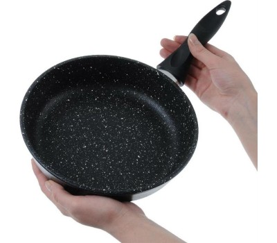Сковорода ТРАДИЦИЯ ТГП2241И а/пр литая 24см Гранит плюс
