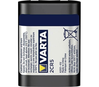 VARTA Батарея Lithium BL1 2CR5 (1шт) блистер