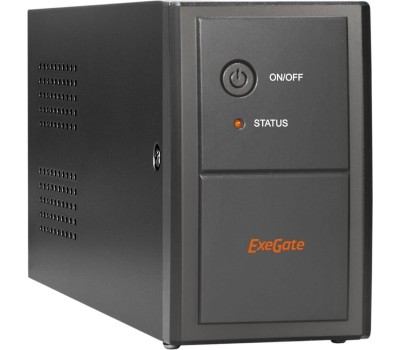 EXEGATE EP285474RUS ИБП Power Back BNB-850.LED.AVR.EURO.RJ.USB <850VA/480W, LED, AVR,2 евророзетки, RJ45/11, USB, Black>