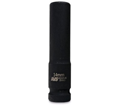 Головка торцевая AVS TOOLS ударная глубокая 6-гранная 1/2''DR (14 мм) H11214I