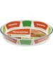 Форма APPETITE PL13 стекл овал 21x14x5см/0,7л