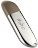 Флешка NETAC Флешка USB U352 128ГБ, USB2.0, серебристый [nt03u352n-128g-20pn]