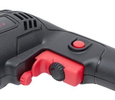 Дрель электрическая P.I.T. Дрель электрич. PBM10-C (550Вт, БЗП 10мм, 0-3300 об/мин, фиксатор оборотов, скоба для ремня)