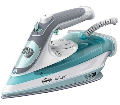 Утюг BRAUN Утюг SI5017.GR, с паровым ударом, 2400Вт, с автоотключением, бирюзовый и белый