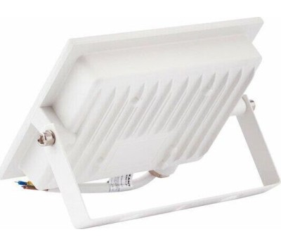 REXANT Прожектор светодиодный СДО 50Вт 4000Лм 3000K теплый свет, белый корпус