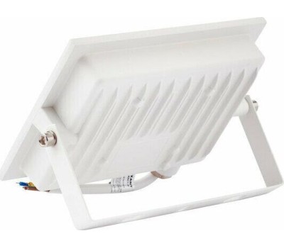 REXANT Прожектор светодиодный СДО 50Вт 4000Лм 3000K теплый свет, белый корпус