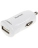 HAMA Автомобильное зарядное устройство H-183266, USB-A, 8-pin Lightning, 12Вт, 2.4A, белый [00183266]