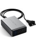 SATECHI Сетевое зарядное устройство Compact Charger с технологией GaN Power. Порты: USB Type-C 100 Вт х 2, USB Type-A до12 Вт. Цвет: серый космос