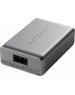 SATECHI Сетевое зарядное устройство Compact Charger с технологией GaN Power. Порты: USB Type-C 100 Вт х 2, USB Type-A до12 Вт. Цвет: серый космос