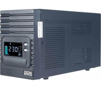 PowerCom Smart King Pro+ SPT-1500-II LCD ИБП {Line-Interactive, 1500VA/1200W, Tower, 8xC13 с резервным питанием, USB, SNMPslot} (1152565)