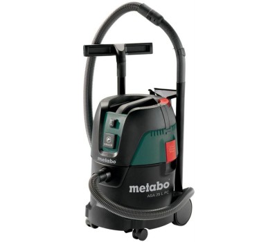 Пылесос METABO Строительный пылесос ASA 25 L PC, зеленый [602014000]