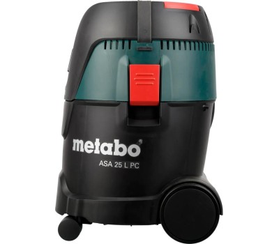 Пылесос METABO Строительный пылесос ASA 25 L PC, зеленый [602014000]