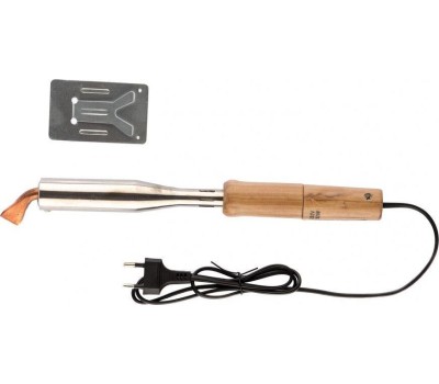 SPARTA Паяльник электрика с ручкой из дерева, 150 Вт, 220 В 913105