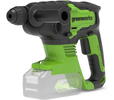 Перфоратор GREENWORKS Перфоратор 3803007 Li-Ion, без АКБ, без ЗУ