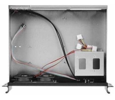 EXEGATE Корпус для сервера монтируемый в стойку Pro 2U350-03, 2U, черный [ex279691rus]