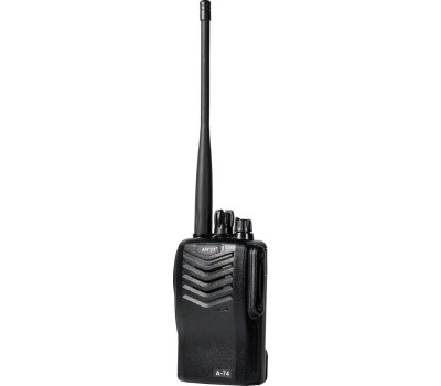 Рация АРГУТ Рация А-74 DMR VHF 16 кан., до 21.60км, компл.: 1шт, аккумулятор, черный [ru51028]