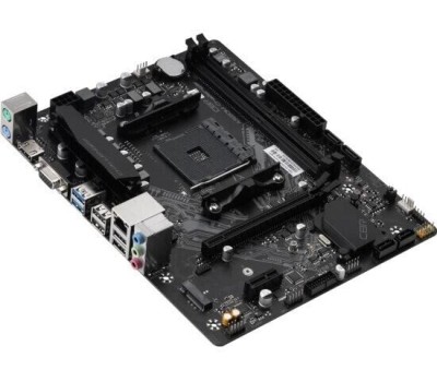 Материнская плата CBR Материнская плата A520M-K {Socket AM4, 2*DDR4, mATX, VGA+HDMI, 1*PCIEx16/1*PCIEx1/1*M.2(NVME & SATA), 4*SATA3, 4*USB2+2*USB3, Glan}