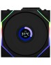 LIAN-LI Вентилятор Lian Li Uni Fan TL Wireless LCD 120 LCD Reverse, 120мм, 4-pin, 1900об/мин, 31 дБ, ARGB, черный, Ret [g99.12rtllcd1w1b.r0]