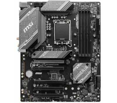 Материнская плата MSI Материнская плата B760 GAMING PLUS WIFI DDR4, Socket LGA 1700, Intel B760, ATX, Ret