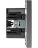KRANZ Розетка STRONG USB-A+Type-C 3А с функцией быстрой зарядки графит