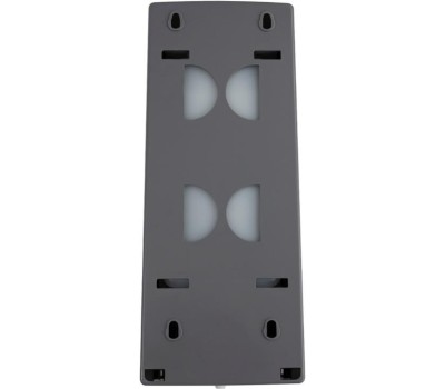 GFmark - Дозатор жидкого МЫЛА, пластиковый, хромированный, большой, с глазком, с серой педалью, 350 мл 631