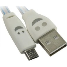 Аксессуар для смартфона SMARTBUY IK-12S кабель USB - MICRO USB с индикацией заряда 1.2м