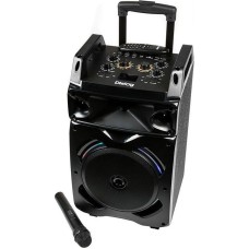 Dialog Oscar AO-220 - акустическая колонка 1.0, 100W RMS, Караоке с беспр.микр, BT+FM+USB+SD+GT вход