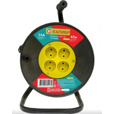 Удлинитель КАЛИБР на катушке УСК1-40 (2х1,5)
