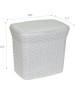 Корзина для хранения VIOLET Ротанг 10л белый 421106