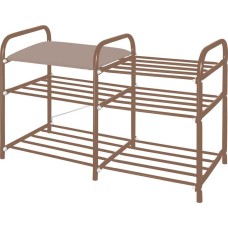 Этажерка NIKA ЭТЛ3-1/К коричневый/коричневый