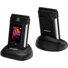 Телефон мобильный MAXVI E10ds Black
