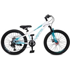 Велосипед LETO DRAGON белый/голубой С22006 00-00049040