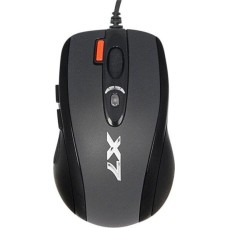 A4TECH Мышь X-7120 черный оптическая 2000dpi USB2.0 7but (X-710BK+X7-200MP)