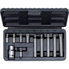 Набор вставок AVS TOOLS Набор вставок SPLINE (M5-M12) 11 предметов AVS KB11S