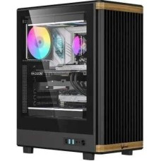 Корпус для ПК FORMULA Корпус ATX TimberLine T1, Midi-Tower, без БП, черный