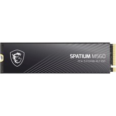 MSI Твердотельный накопитель SSD M.2 2280 1TB SPATIUM M560 Client SSD S78-440L0F0-P83, PCIe Gen5x4 with NVMe